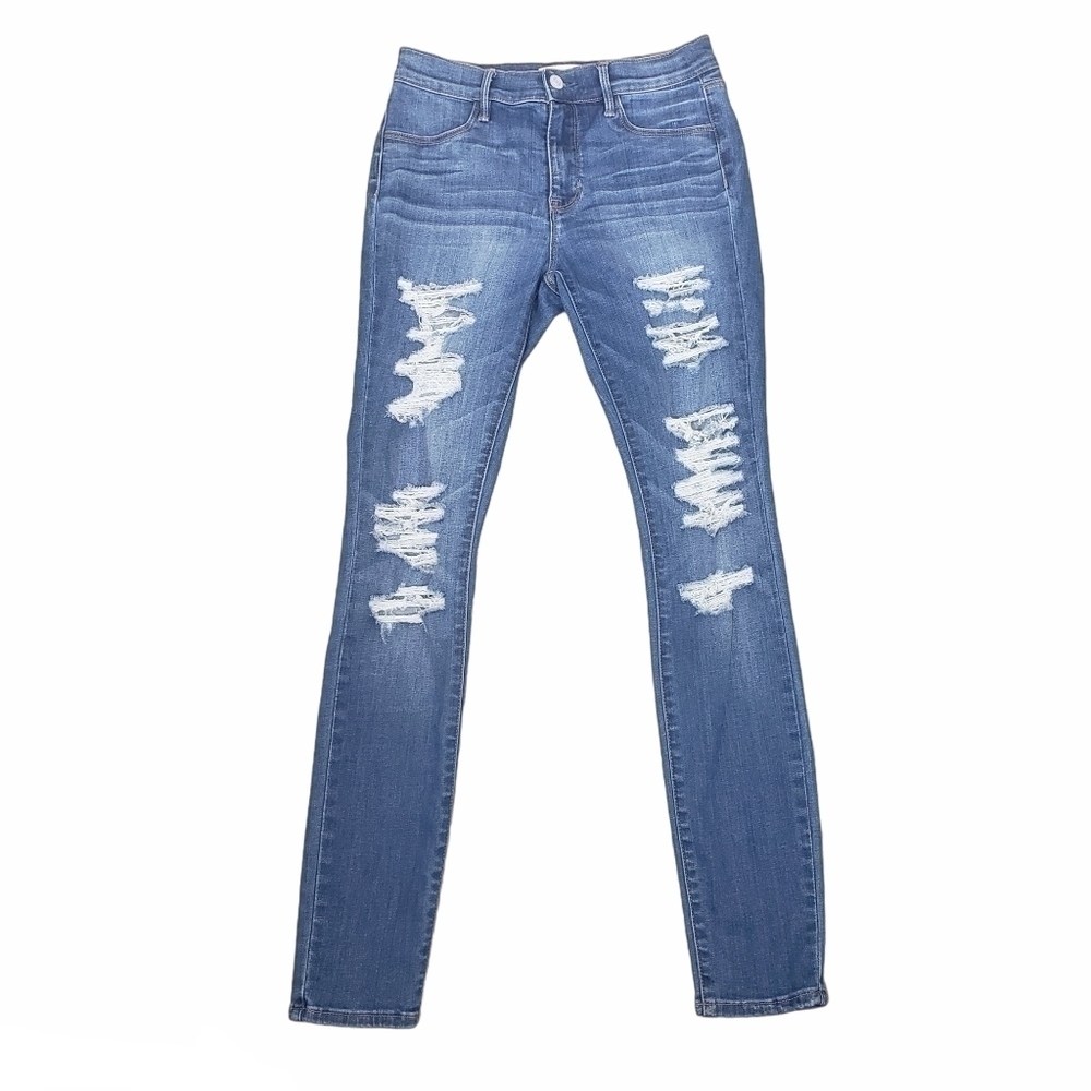 PACSUN LA Skinny Distressed Denim Jeans Size 26